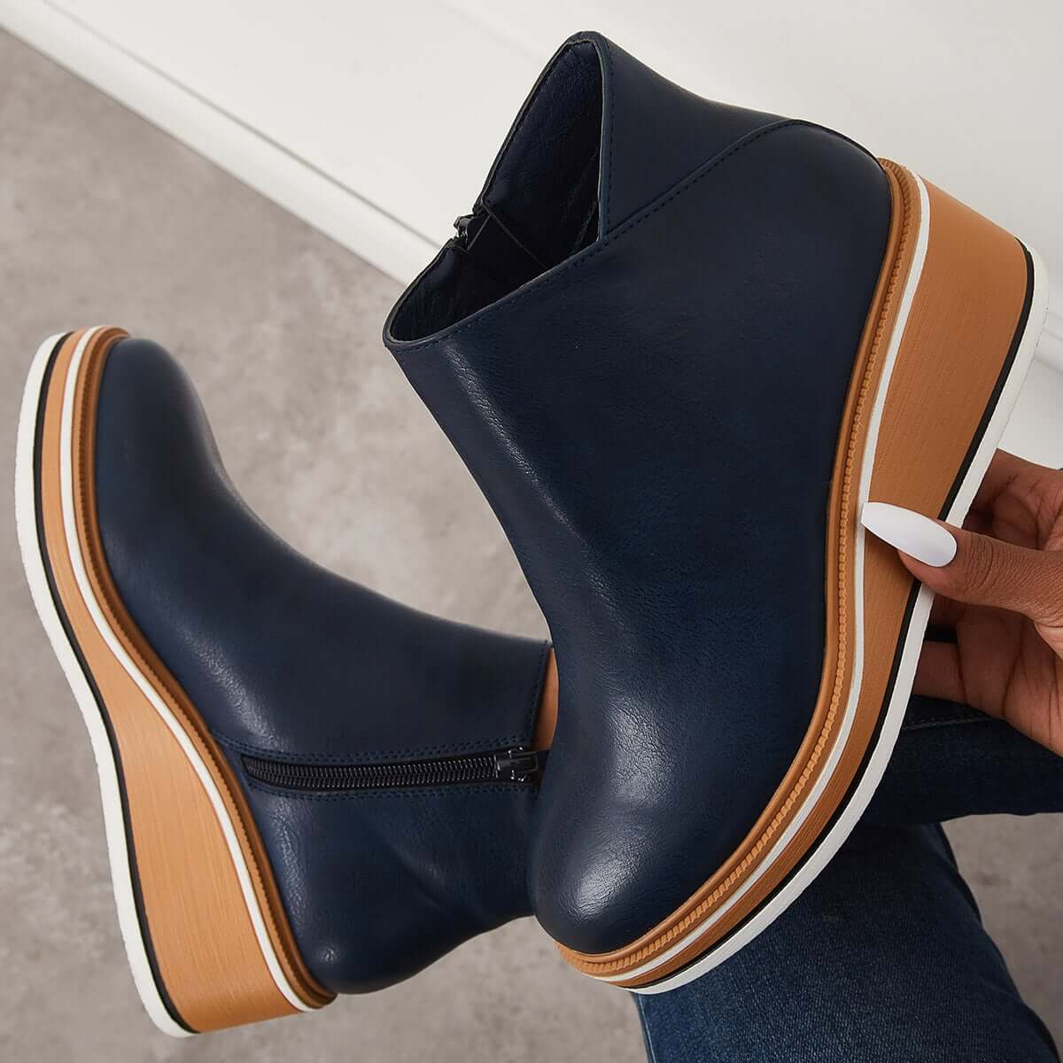 Danielle – Cizme stil platou