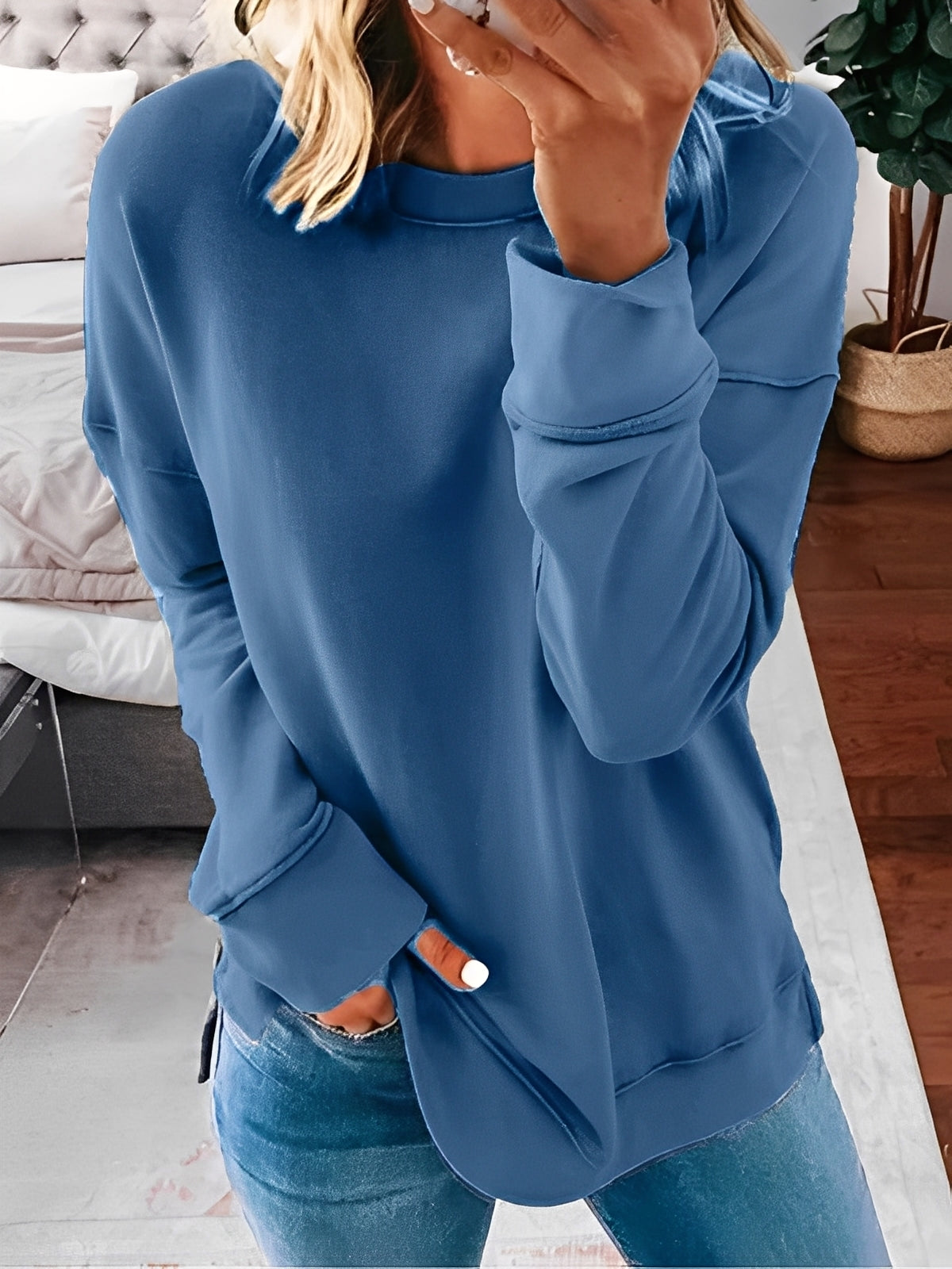 Annalee - Pulover casual de inspirație retro pentru femei