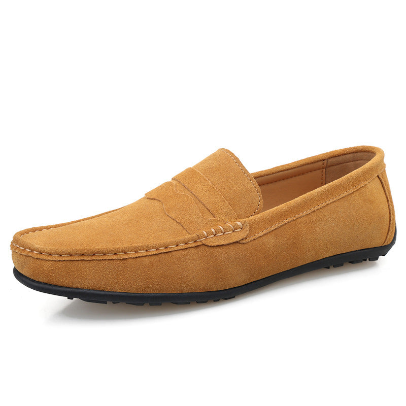 Gibson - Pantofi loafer retro din piele întoarsă pentru bărbați