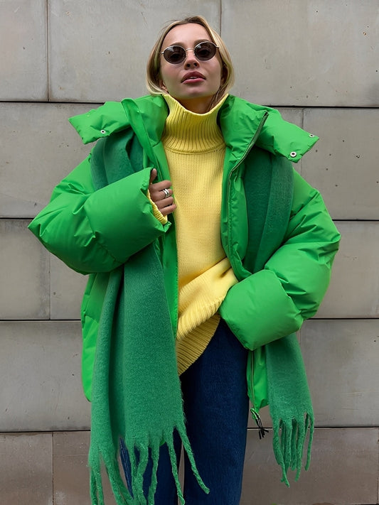 Loreen - Geacă caldă, bine căptușită, lejeră pentru femei