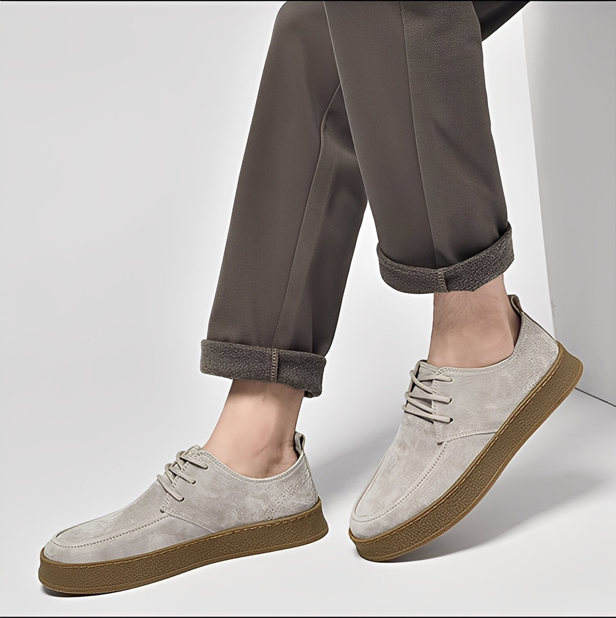 Sylvan - Încălțăminte elegantă din piele întoarsă pentru bărbați