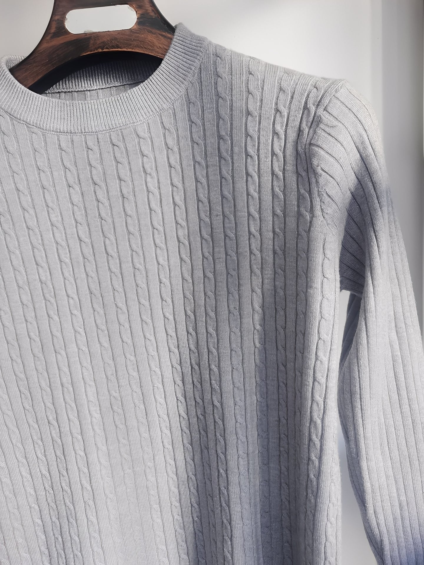 Romilly - Tricou tricotat strâmt și lejer pentru bărbați