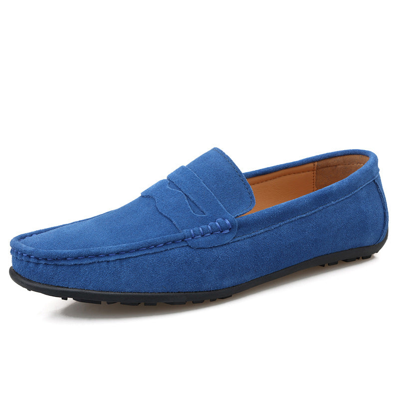 Gibson - Pantofi loafer retro din piele întoarsă pentru bărbați