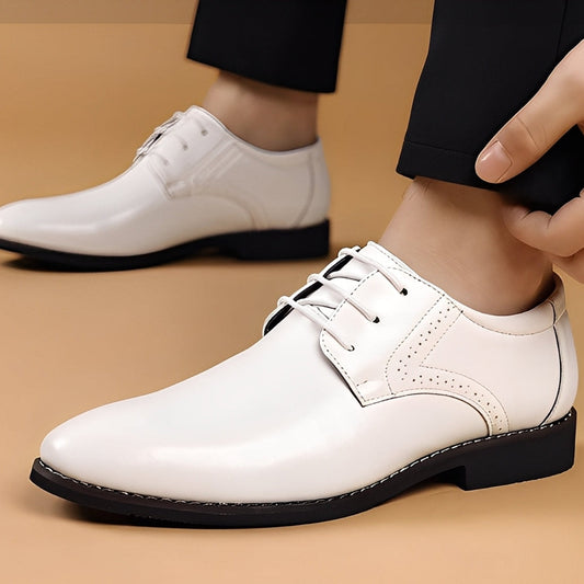 Beckham - Pantofi eleganți cu șiret în stil brogue pentru bărbați