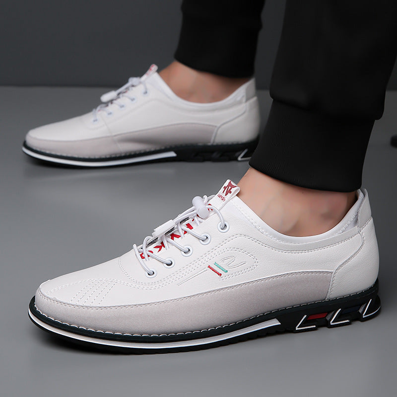 Aaron - Pantofi sport de piele antiderapanți pentru bărbați