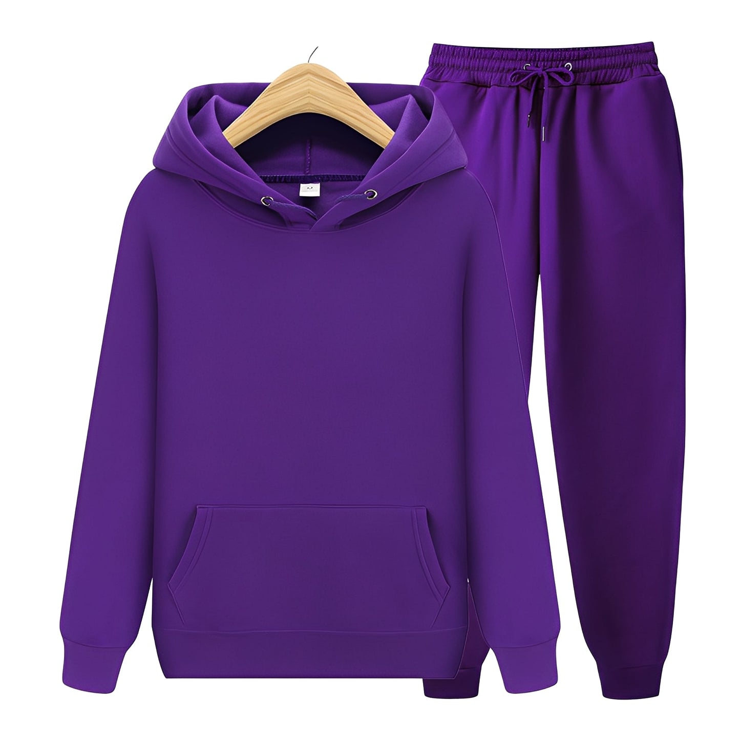 Aric - Set unisex confortabil format din hanorac și pantaloni