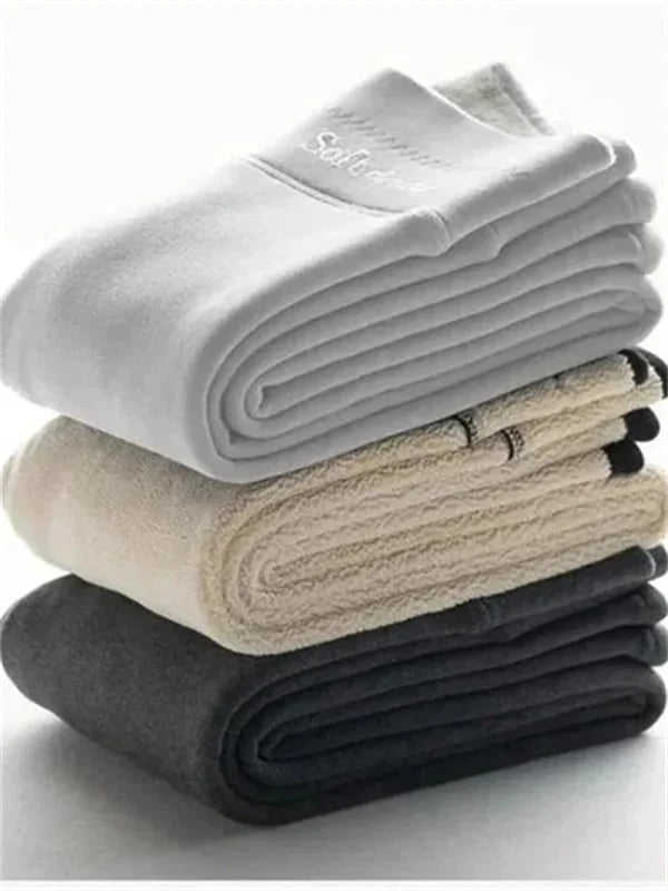 Softy – Pantaloni de iarnă din pluș pufoși