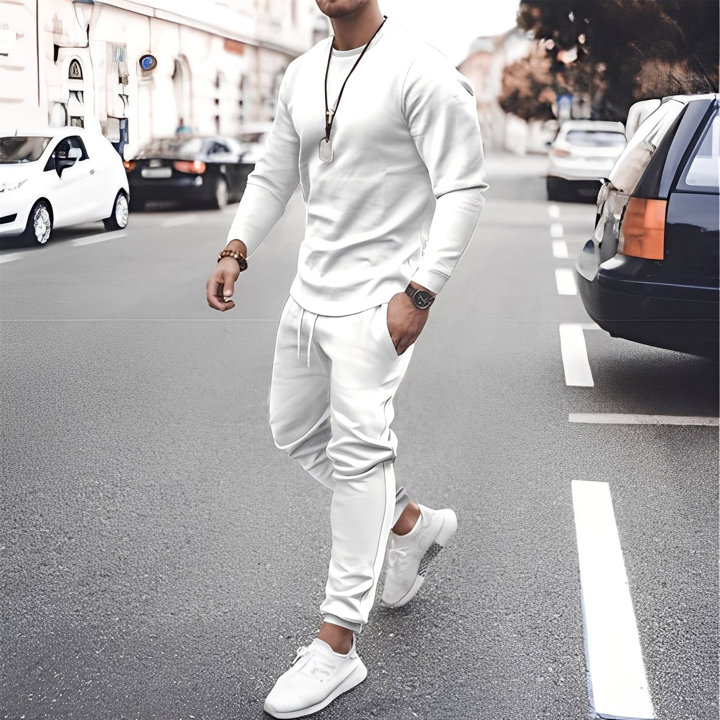 Dwayne - Set modern de trening masculin