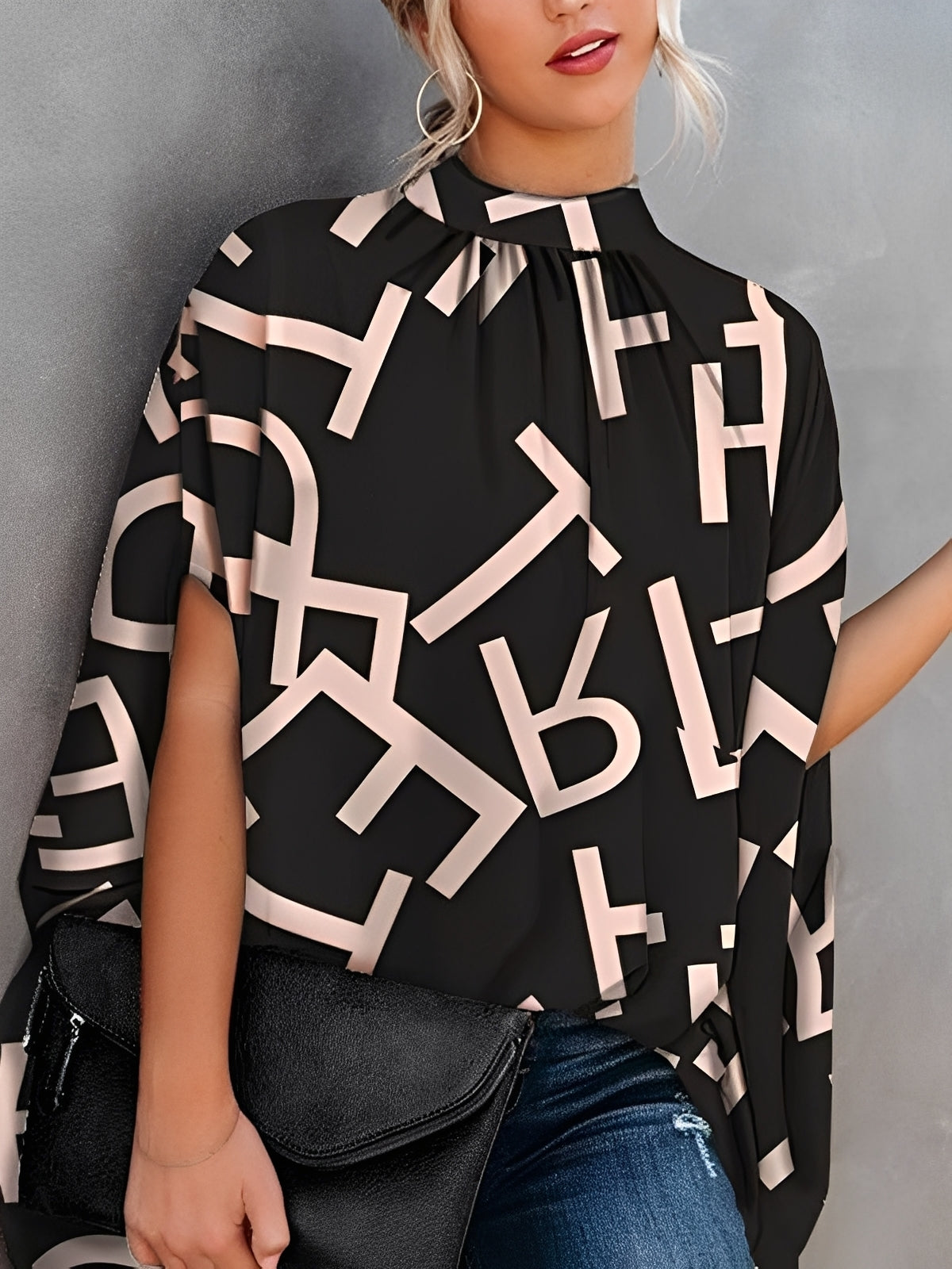 Nicola - Bluza stilată cu flair pentru femei