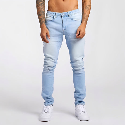 Radovan - Blugi casual stretch, croială slim pentru bărbați