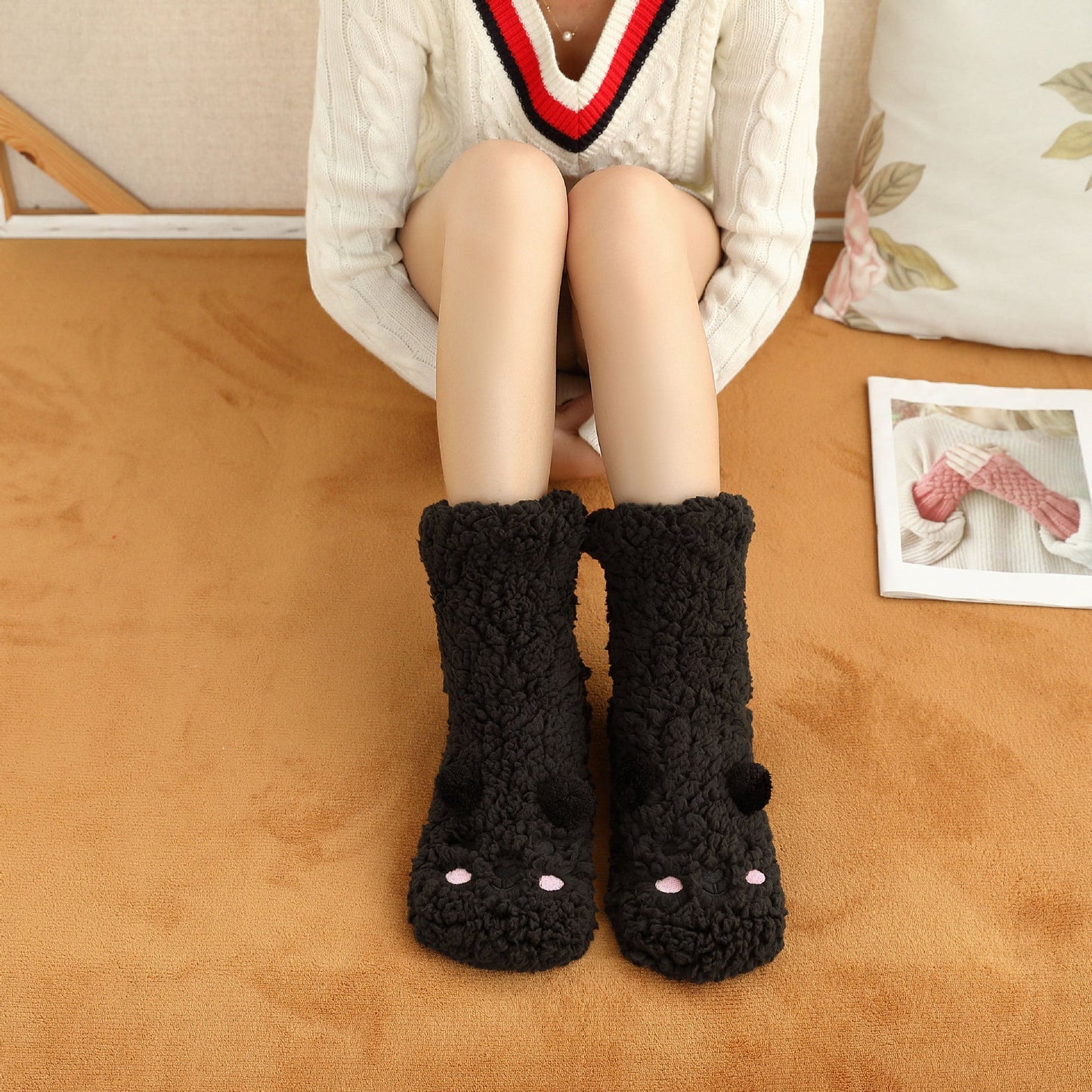 Bethany - Șosete de catifea elegante și confortabile pentru femei