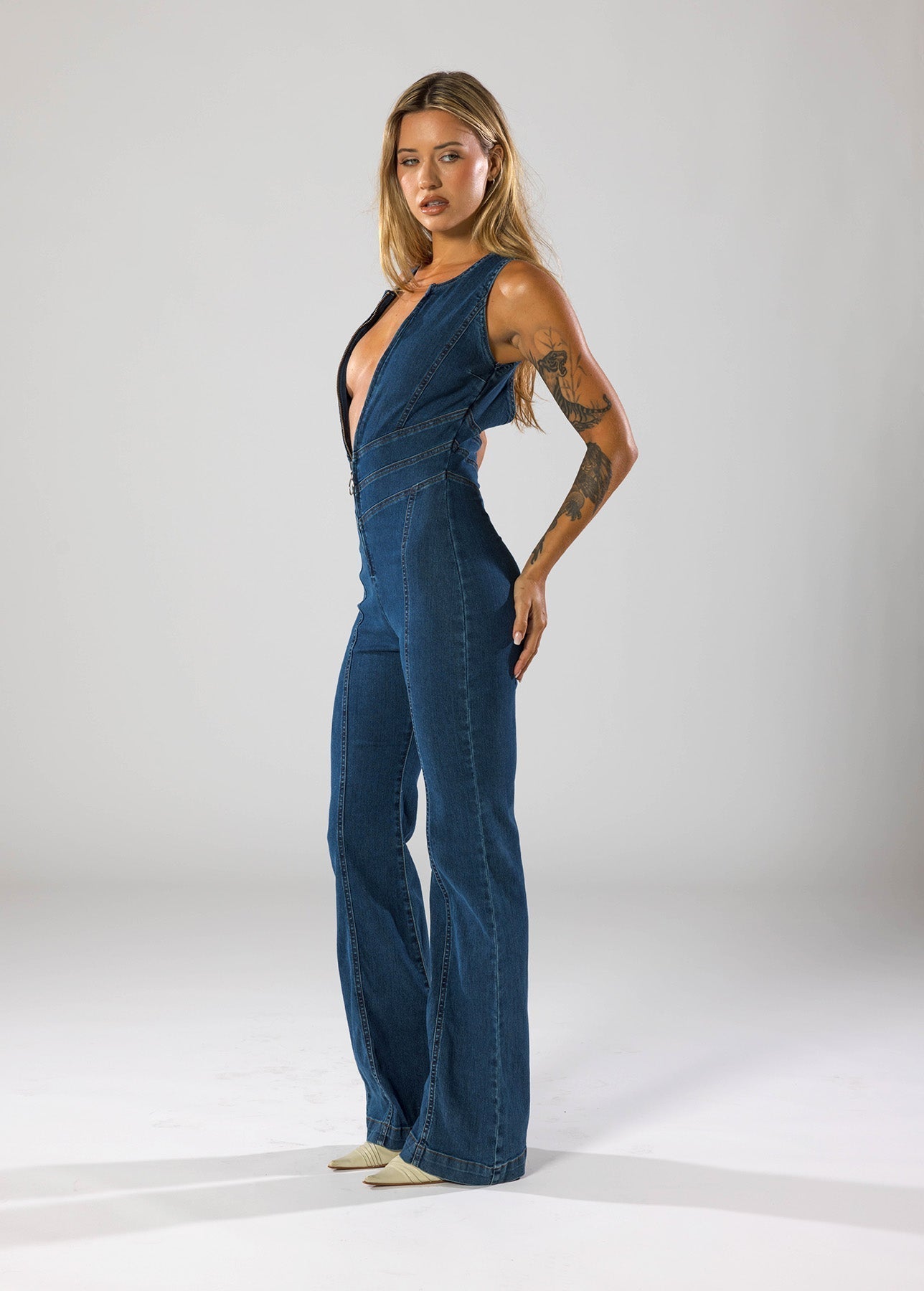 Vivienne – Salopetă din Denim