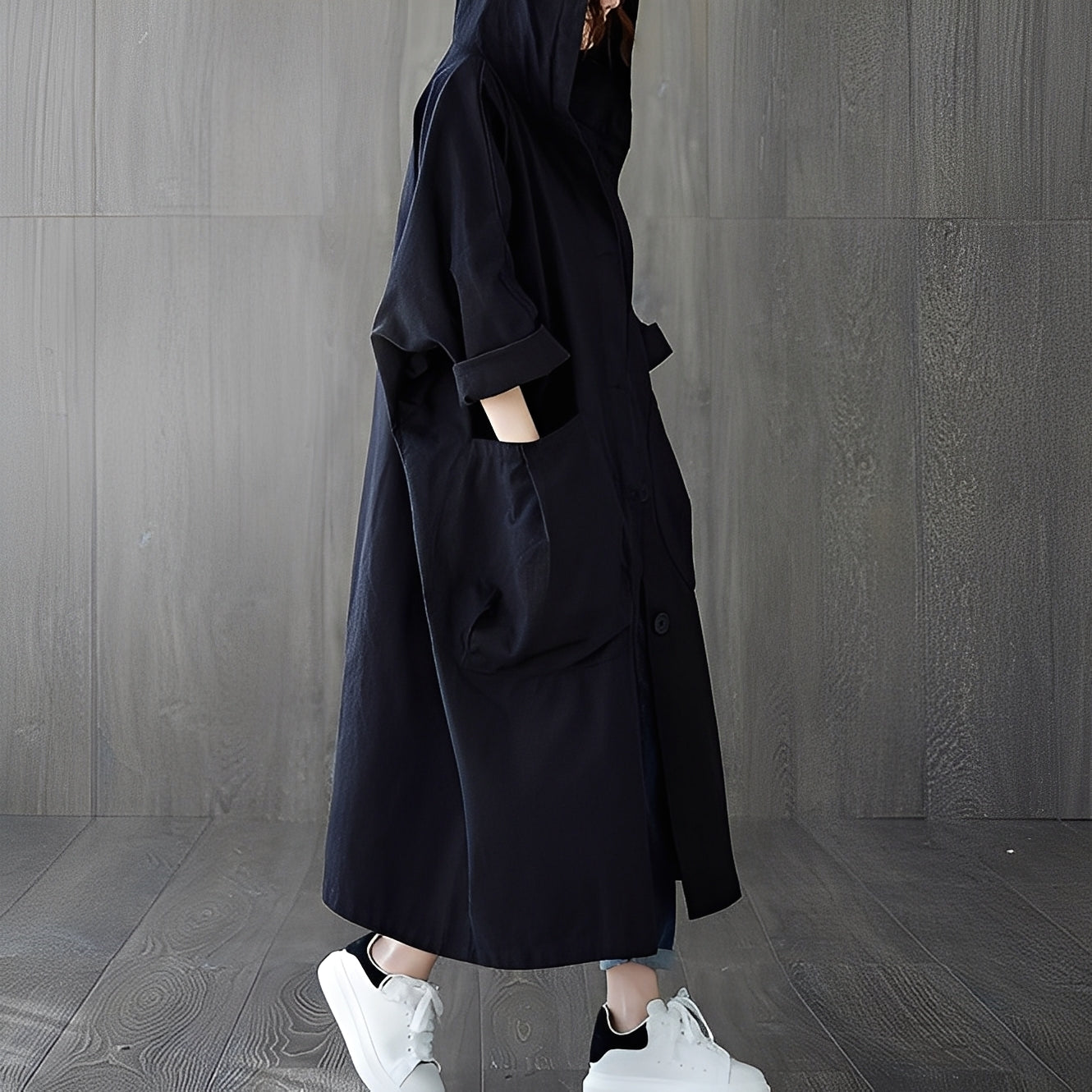 Myranda - Palton modern cu buzunare pentru femei