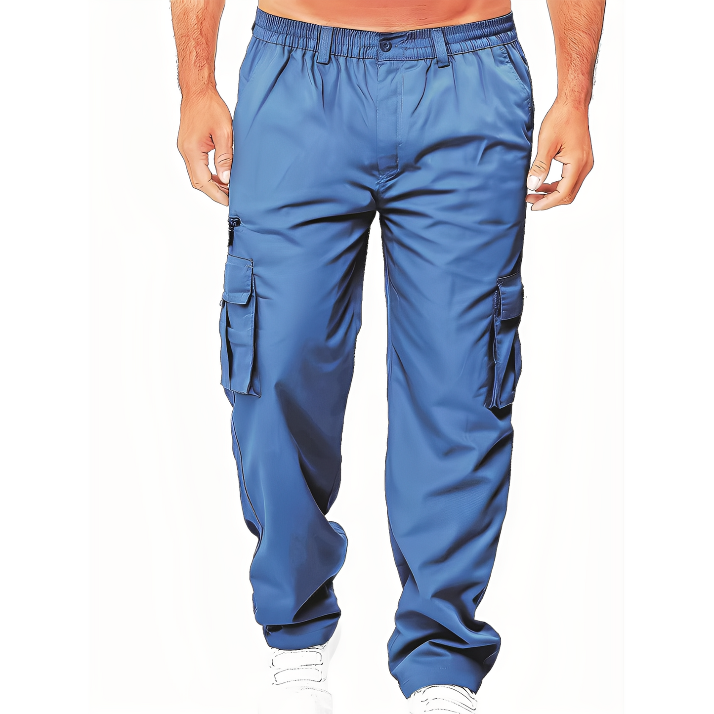 Randolf - Pantaloni Cargo lejeri, cu croială relaxată pentru bărbați