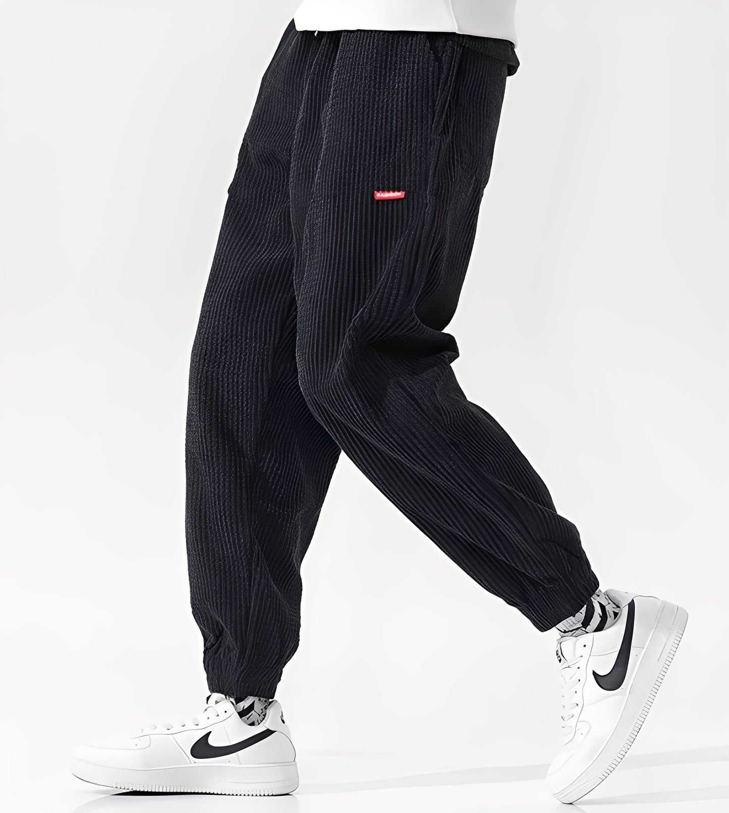 Nicholas - Pantaloni de trening din cord, confortabili și eleganți pentru bărbați