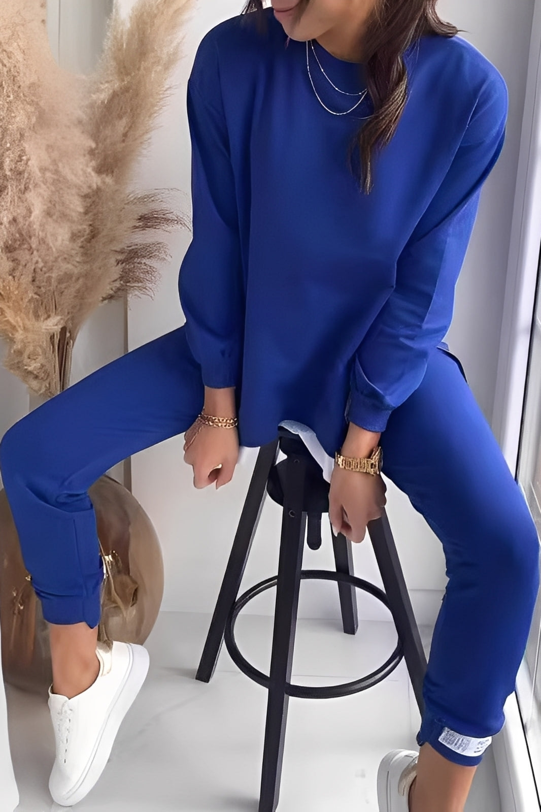 Kristine - Set de trening cu bluză și pantaloni pentru femei