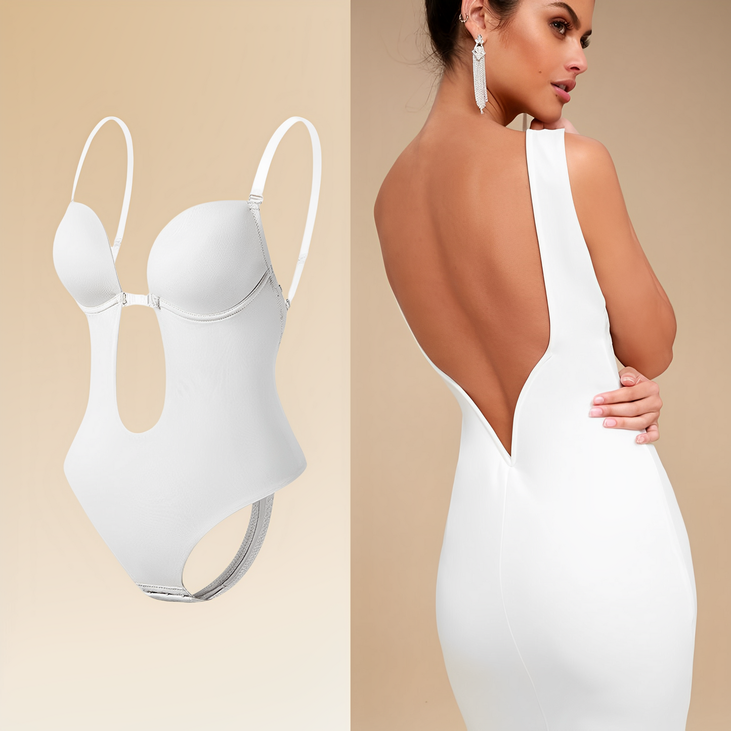 Nina – Bodysuit fără spate