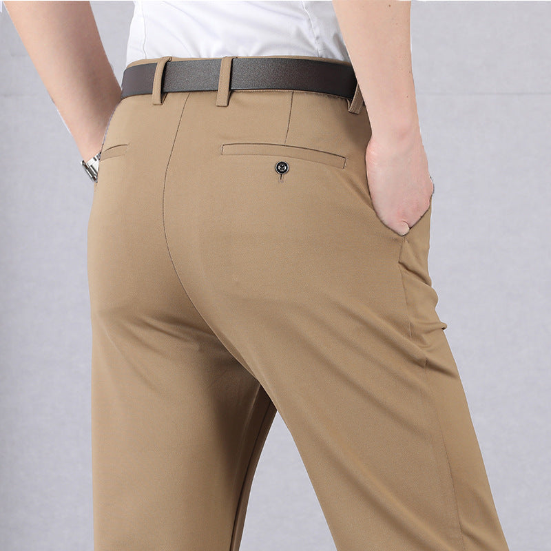 Beckett - Pantaloni de costum lejeri și elastici pentru bărbați