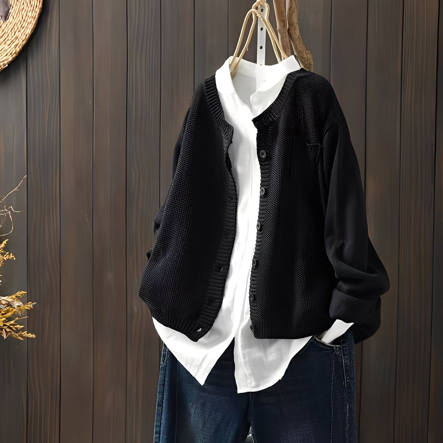 Shanon - Cardigan clasic lejer pentru femei