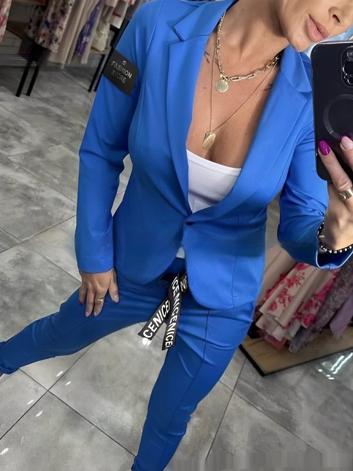 Kassandra - Set elegant de costum lejer pentru femei