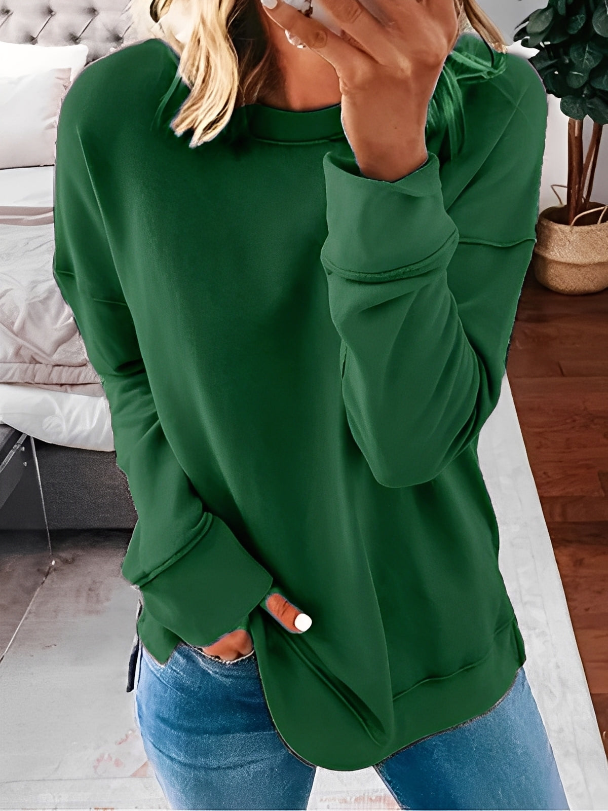 Annalee - Pulover casual de inspirație retro pentru femei