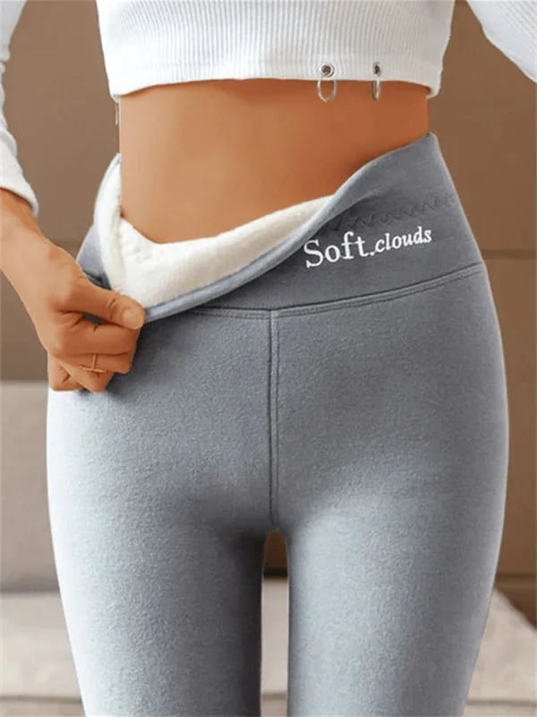 Softy – Pantaloni de iarnă din pluș pufoși