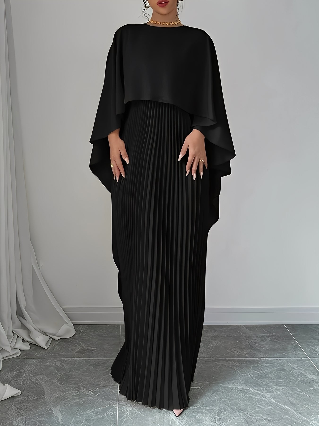 Katherine - Rochie maxi elegantă și lejeră pentru doamne