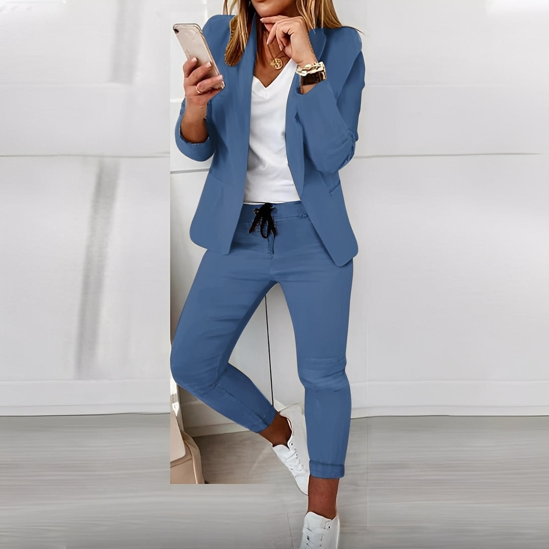 Madelyn - Bluză și pantaloni lejeri pentru femei