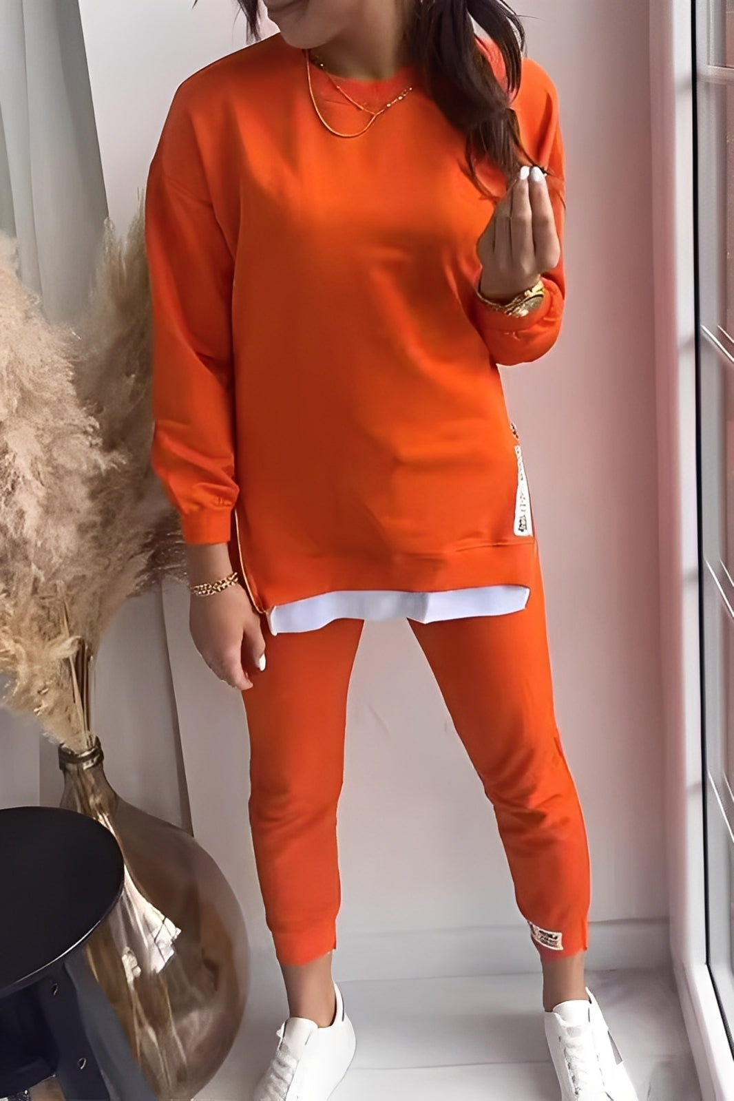 Kristine - Set de trening cu bluză și pantaloni pentru femei