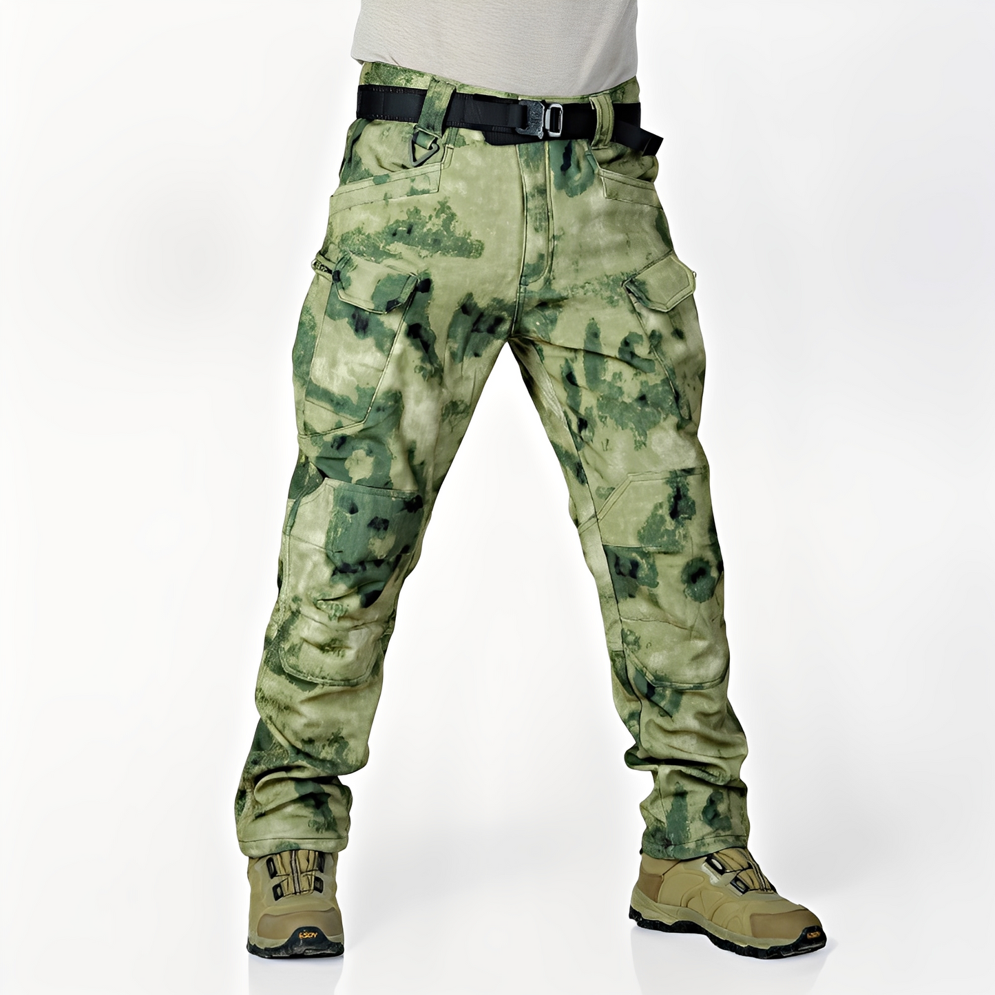 Brendon - Pantaloni tactici de drumeție cu buzunare multiple pentru bărbați