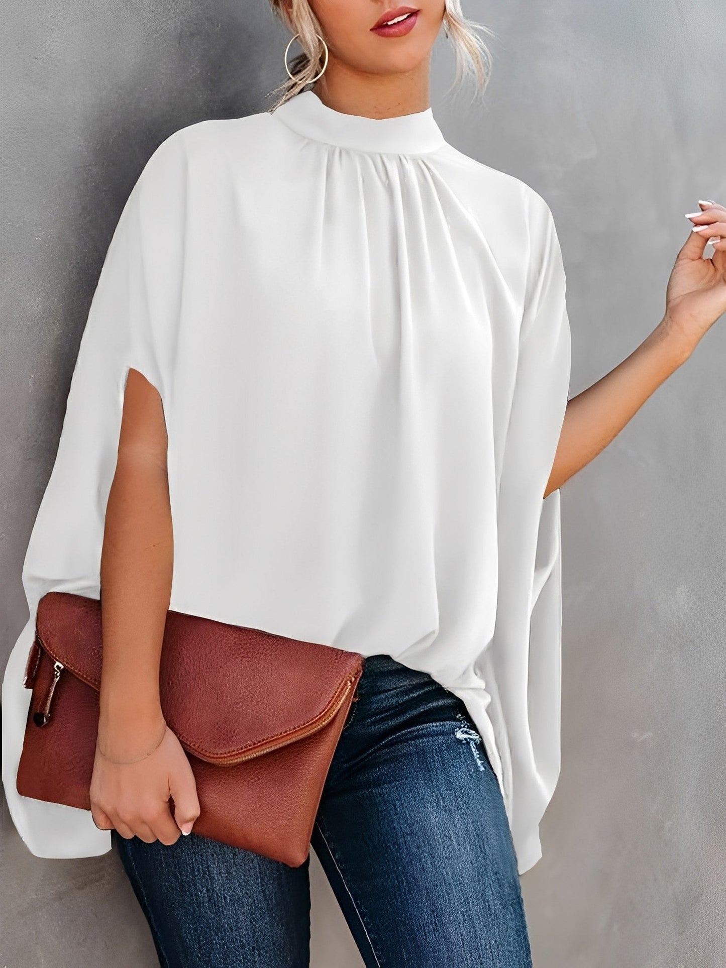 Nicola - Bluza stilată cu flair pentru femei
