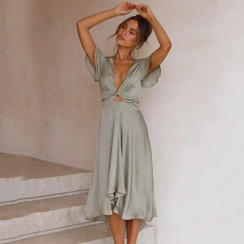 Sassy – Rochie Vintage Fluidă