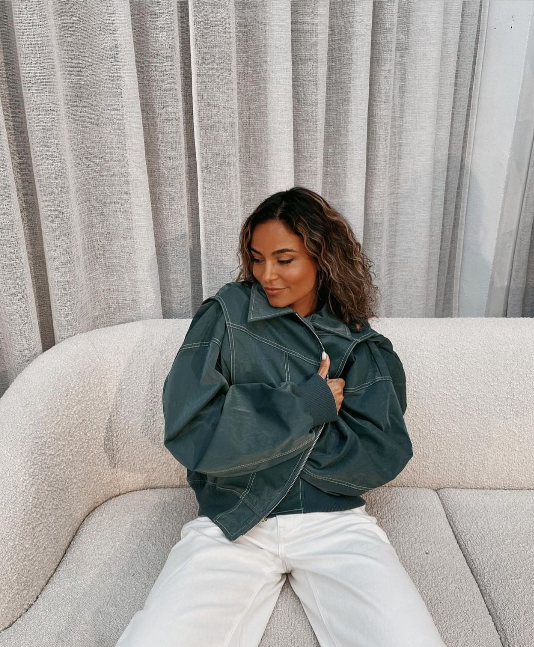 Lucia – Jachetă Bomber Oversize