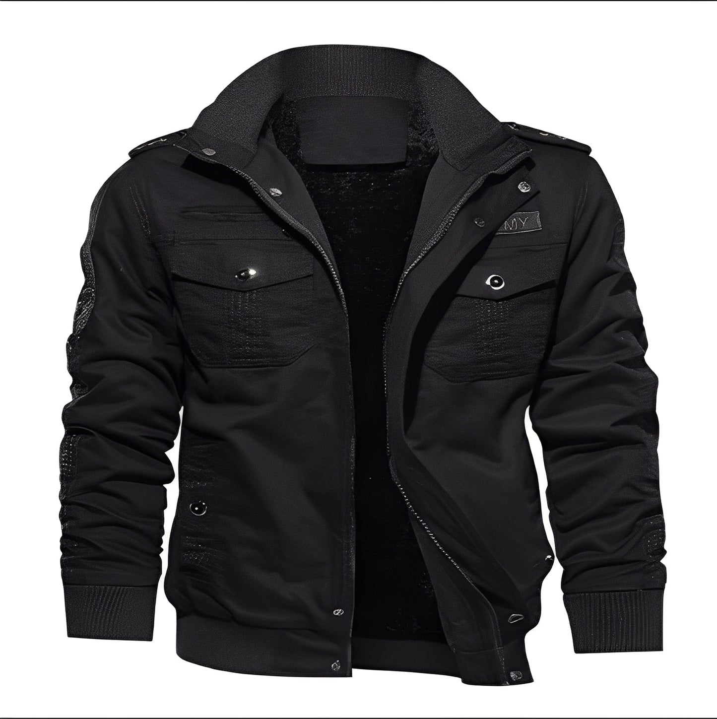 Gary - Geacă elegantă din fleece cu buzunare pentru bărbați