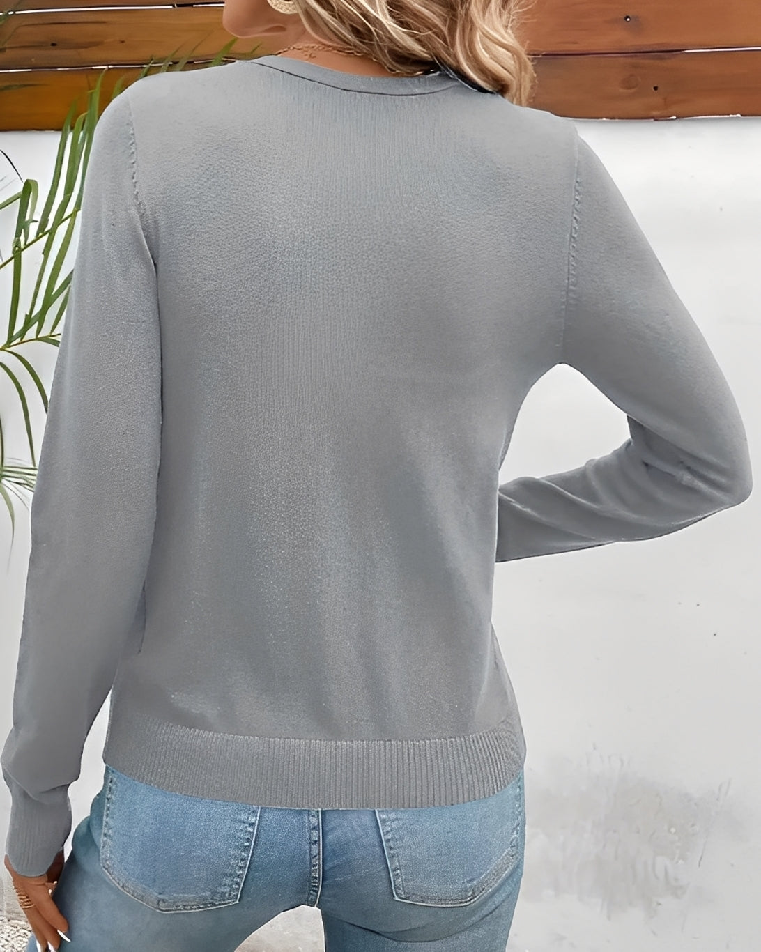 Meryl - Cardigan elegant cu nasturi pentru femei