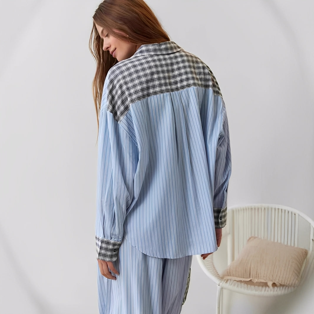 Elenora - Set de pijama confortabil și ușor din două piese pentru femei