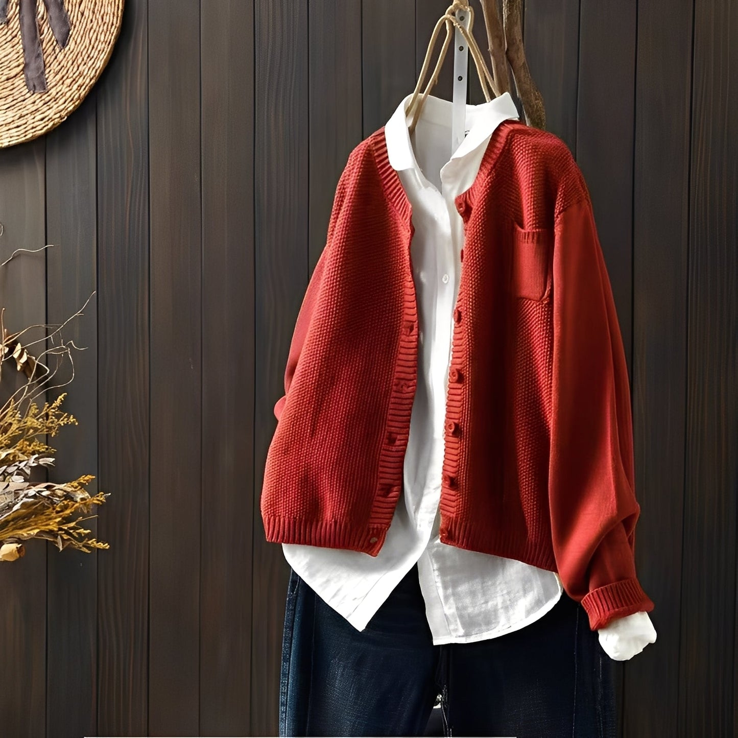Shanon - Cardigan clasic lejer pentru femei