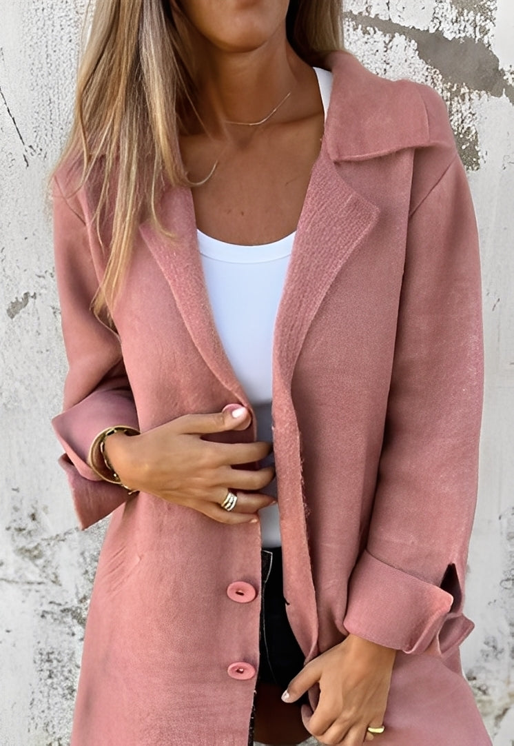 Izabelle - Cardigan lung și confortabil pentru femei