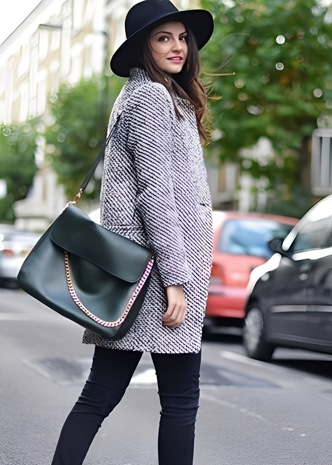 Pamelia - Palton lung la modă pentru femei