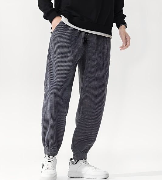 Nicholas - Pantaloni de trening din cord, confortabili și eleganți pentru bărbați