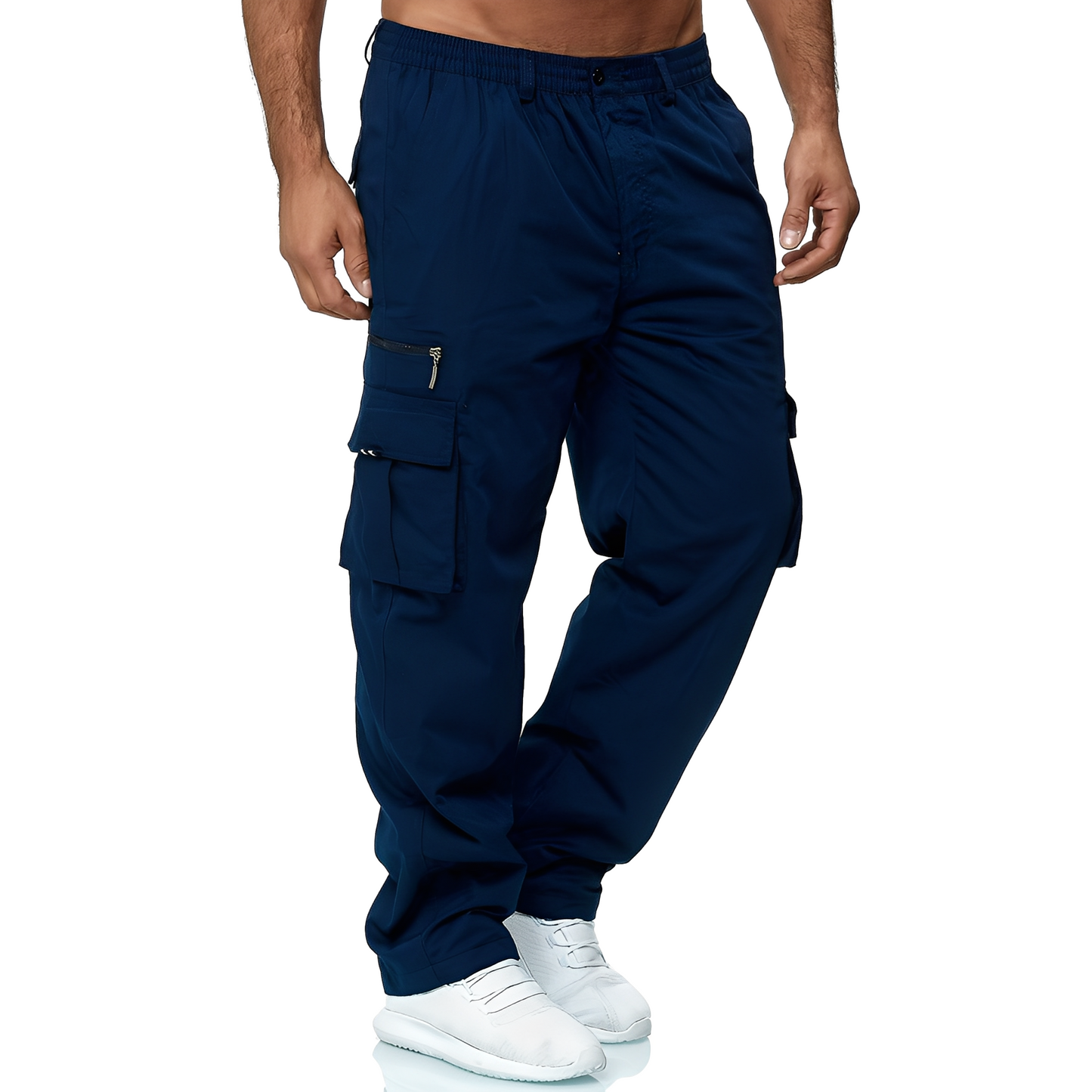Randolf - Pantaloni Cargo lejeri, cu croială relaxată pentru bărbați