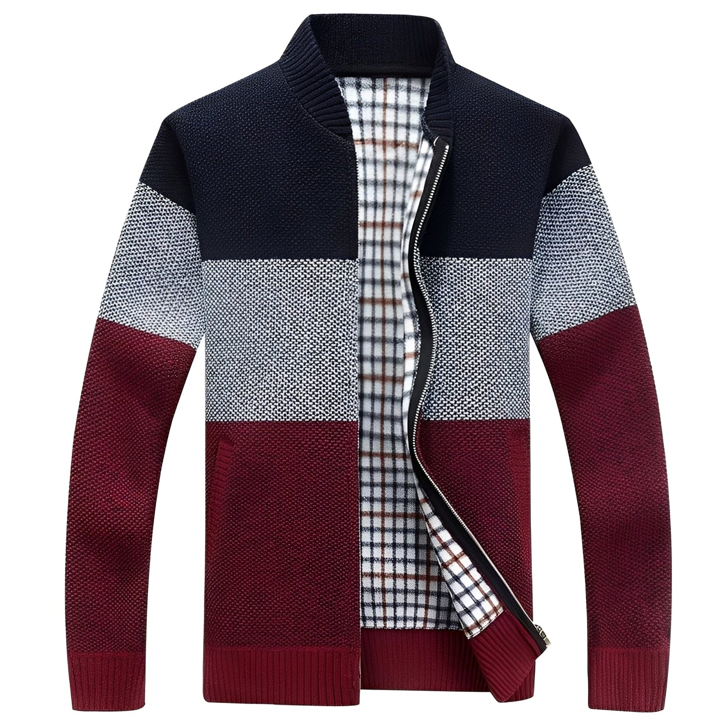 Samson - Jachetă de zi cu fleece pentru bărbați