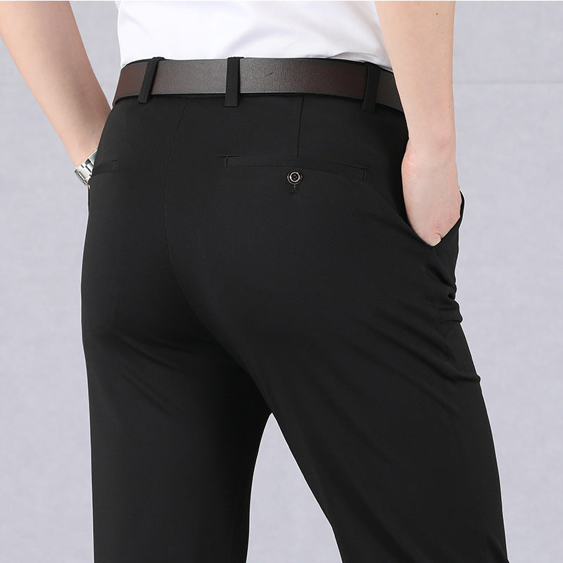 Beckett - Pantaloni de costum lejeri și elastici pentru bărbați