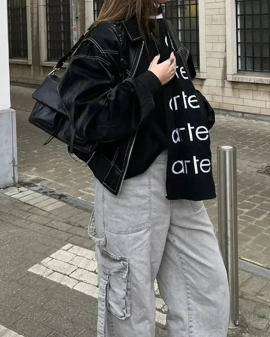 Lucia – Jachetă Bomber Oversize