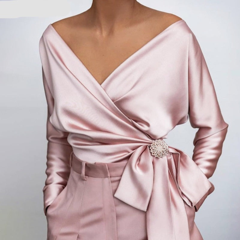 Claudia – Bluza ușoară din mătase