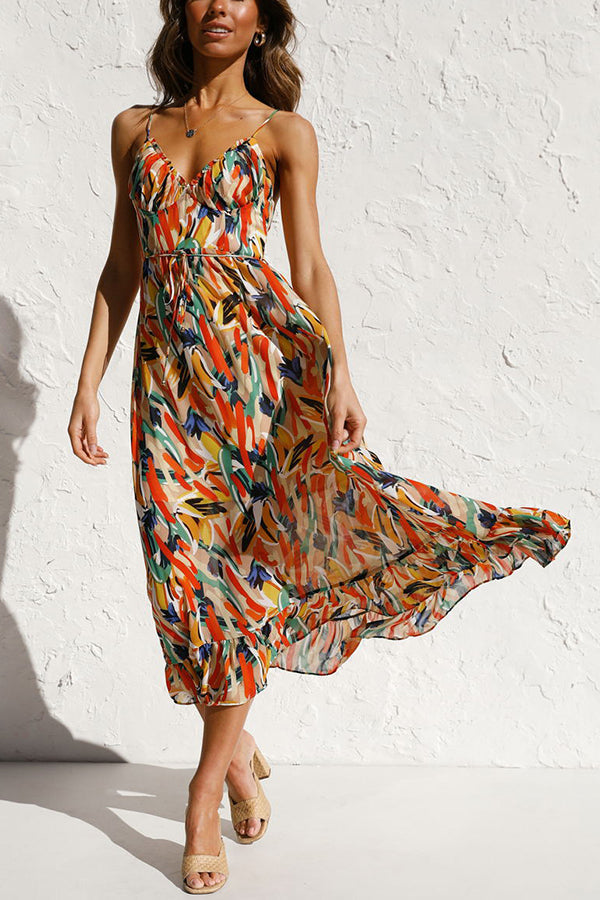 Charité – Rochie Midi Colorată