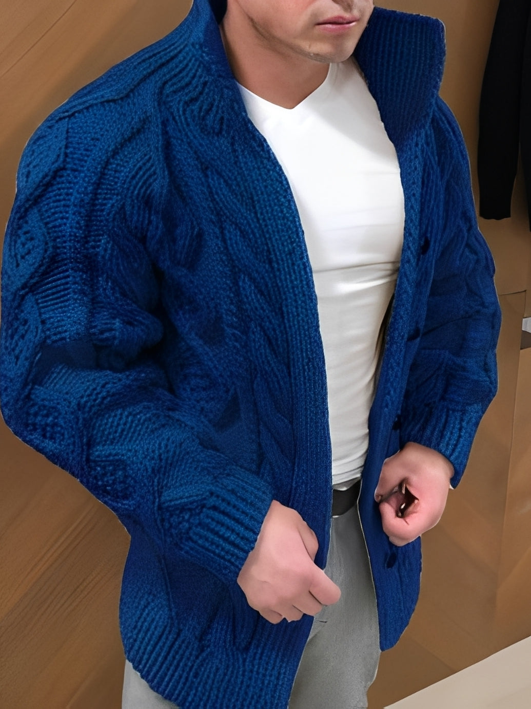 Donovan - Cardigan masculin răcoros și elegant