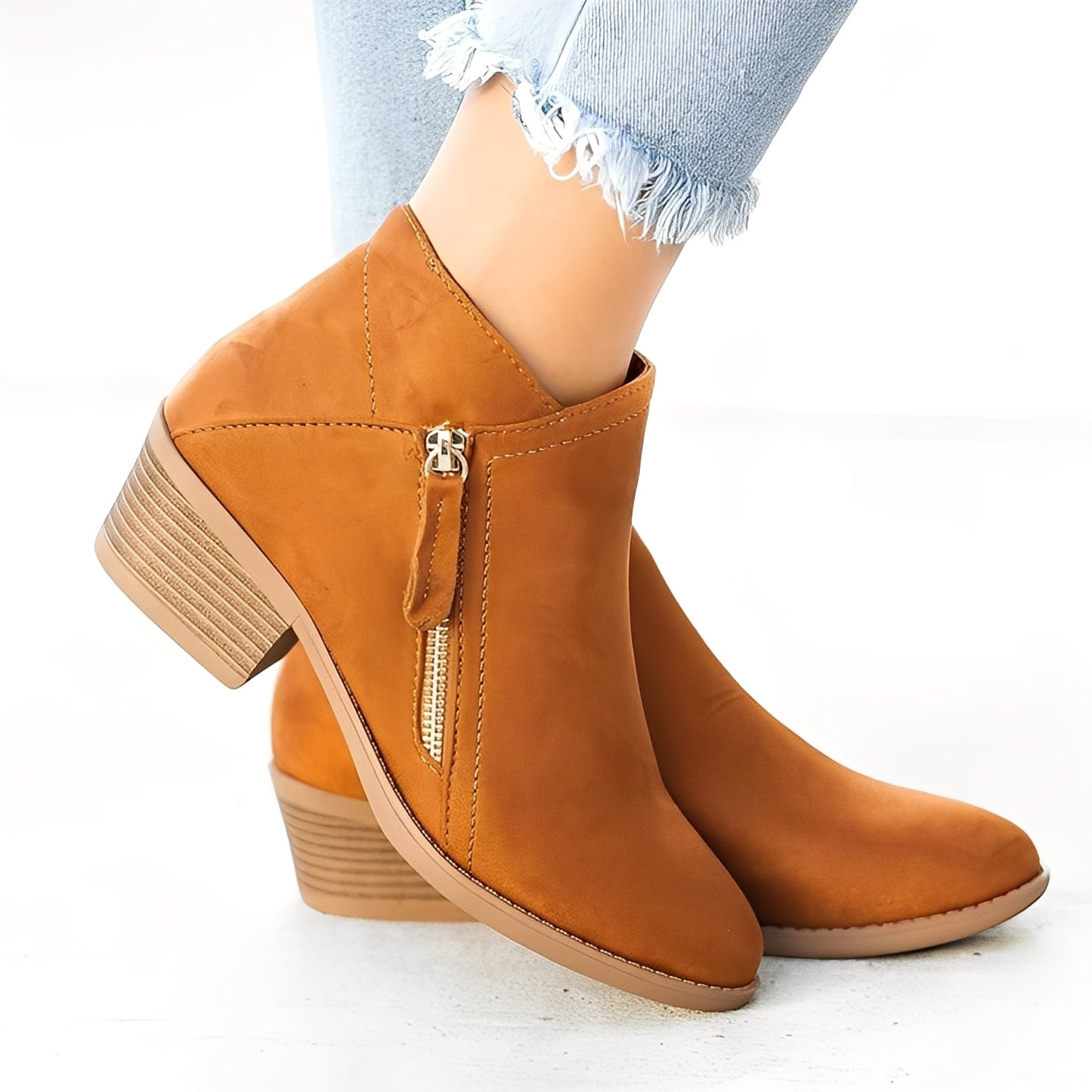 Mirabelle - Botine elegante cu fermoar pentru doamne