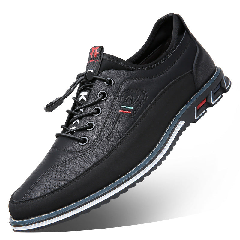 Aaron - Pantofi sport de piele antiderapanți pentru bărbați