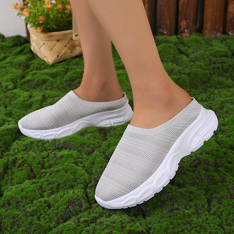 Malani - Adidași moderni slip-on cu toc pentru femei